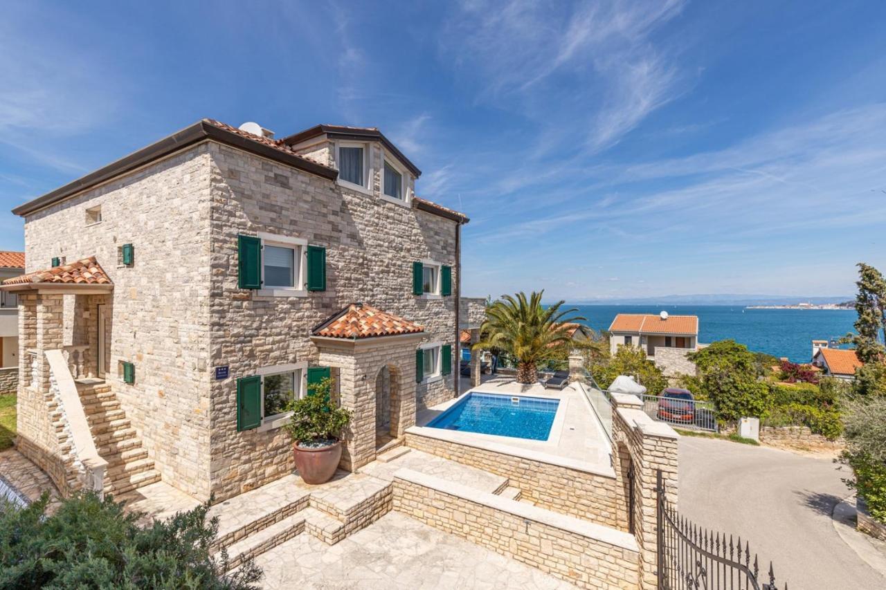 Villa Milena With Pool And Sea View Crveni Vrh Exterior photo